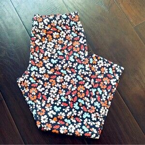 NWT Carter's Girls Cute Flower Power Floral Graphic Snug-Fitted Leggings Size 14
